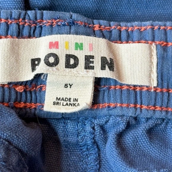 Mini Boden Blue Kids Shorts - Picture 2 of 3